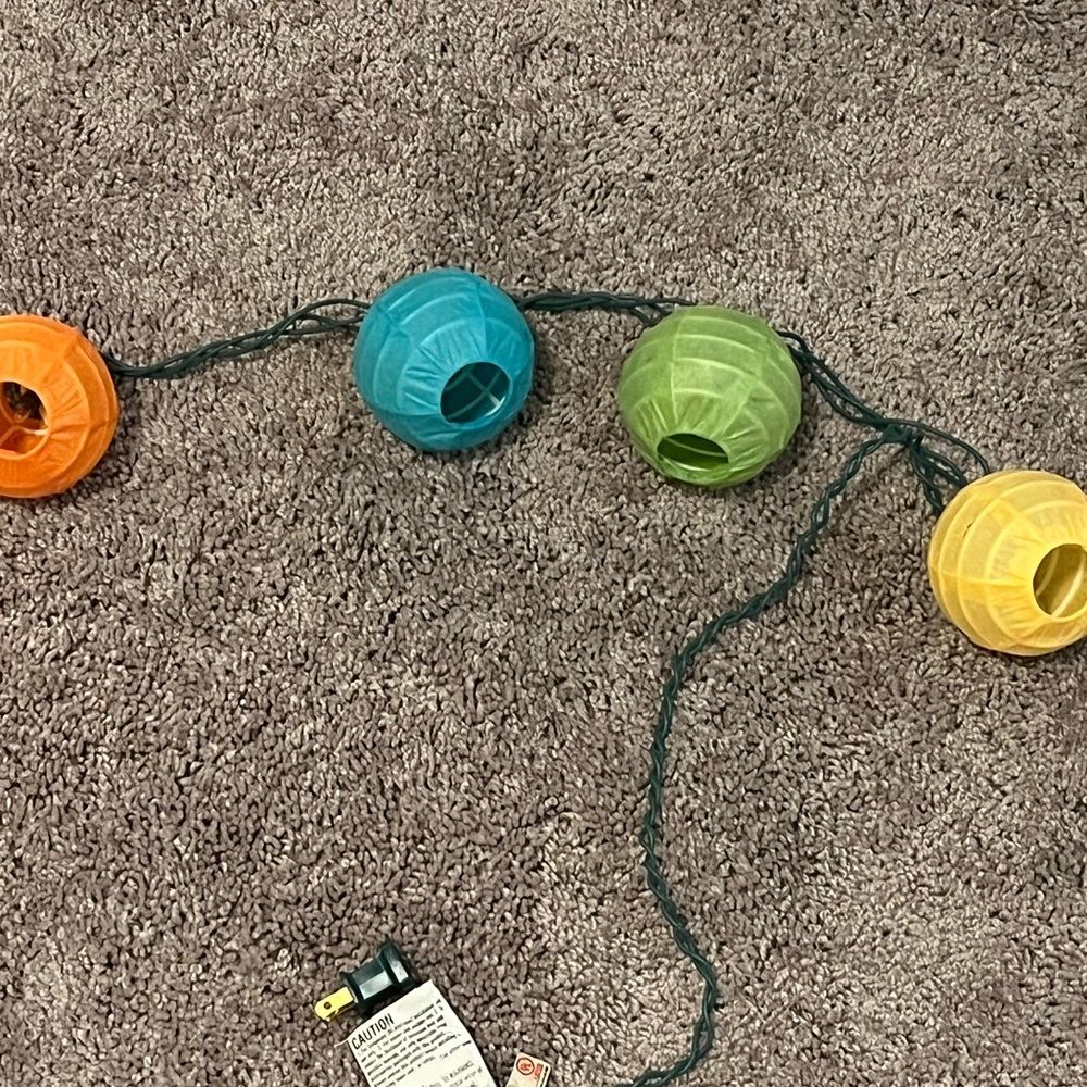 Outdoor lantern lights small